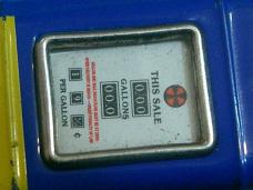 VINTAGE BLUE SUNOCO GASOLINE GAS PUMP AD FRANKLIN MINT FM FOLDING POCKET KNIFE KNIVES OLD