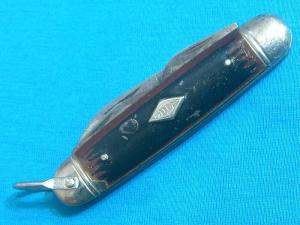 VINTAGE USA IMPERIAL DE DIAMOND EDGE SCOUTS SCOUT CAMPING SURVIVAL FOLDING POCKET KNIFE KNIVES OLD