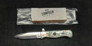 AGA Campolin Piccolo with Abalone Scales 6.5”