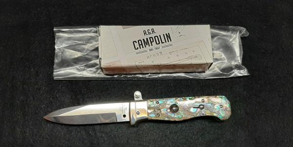 AGA Campolin Piccolo with Abalone Scales 6.5” AGA Campolin Piccolo with Abalone Scales 6.5”