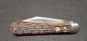 Vintage Keen Kutter Hunter Stamped and Etched 