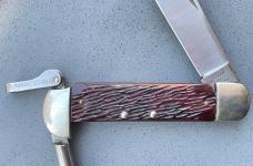 VINTAGE SCHRADE WALDEN NY 735 Sailors Rigging Rope Knife MARLIN SPIKE NAVY