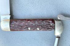 VINTAGE SCHRADE WALDEN NY 735 Sailors Rigging Rope Knife MARLIN SPIKE NAVY