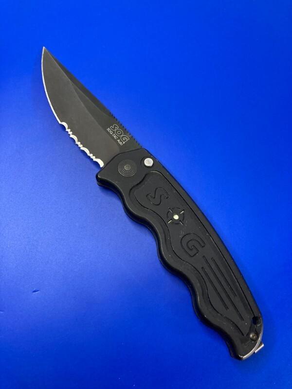 SOG-TAC Clip Point Automatic Knife