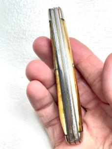 VINTAGE KA-BAR Two-Blade Folder STAG 