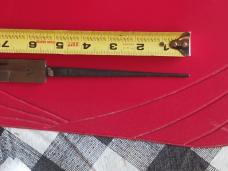 Friedrick Herder WWI Bayonet Blank Friedrick Herder WWI Bayonet Blank