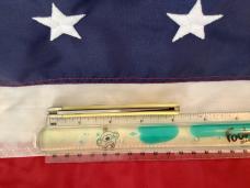 1989 Case xx Slimline Trapper -Yellow Derlin Handles -Fancy Bolsters -Gold Mint Set -Mdl# 31048