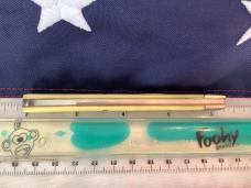 1989 Case xx Slimline Trapper -Yellow Derlin Handles -Fancy Bolsters -Gold Mint Set -Mdl# 31048
