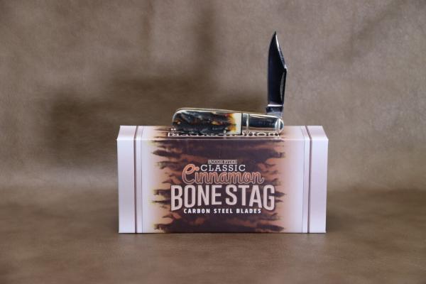 ROUGH RYDER CLASSIC CINNAMON BONE STAG BARLOW RR2429
