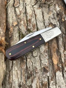 GEC RED & BLACK LINEN MICARTA 861121 2 ACORN BARLOW