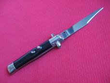 Vintage Italian Button Open Button Close Tourist Stiletto Knife - New Old Stock