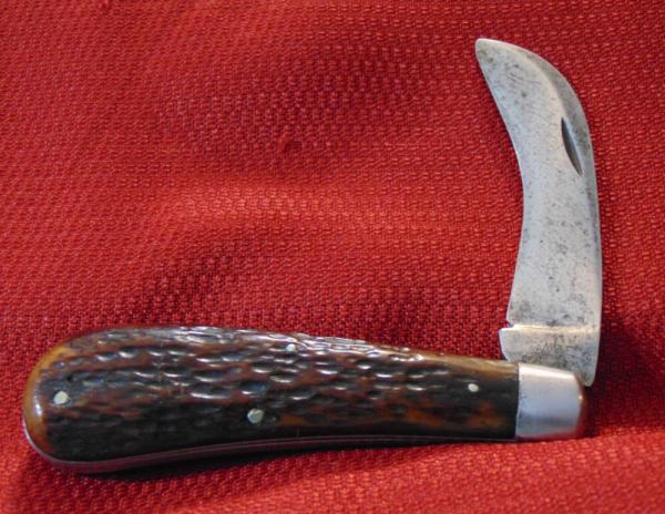 USED CONDITION CASE BRADFORD PA. 61011 OLD RODGERS BONE RARE TO FIND 1905-1920