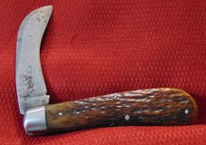 USED CONDITION CASE BRADFORD PA. 61011 OLD RODGERS BONE RARE TO FIND 1905-1920