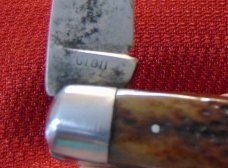 USED CONDITION CASE BRADFORD PA. 61011 OLD RODGERS BONE RARE TO FIND 1905-1920