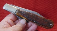 VINTAGE USED CONDITION NORTHFIELD UN-X-LD   KNIFE CO. LOCKBACK FOLDING HUNTER 1876-1919