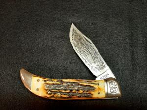SCHRADE USA Bulldog Clasp Knife NKCA 1980    