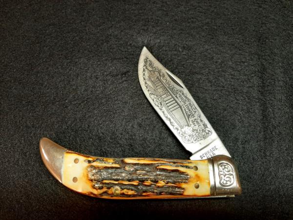 SCHRADE USA Bulldog Clasp Knife NKCA 1980    
