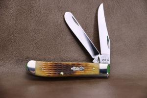 Case Mini Trapper Knife 52830 - Jigged Antique Bone - 6207SS