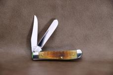 Case Mini Trapper Knife 52830 - Jigged Antique Bone - 6207SS Case Mini Trapper Knife 52830 - Jigged Antique Bone - 6207SS