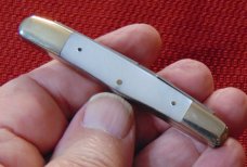 VINTAGE BLACK BROS. HUMPBACK WHITTLER GENUINE PEARL VINTAGE BLACK BROS. HUMPBACK WHITTLER GENUINE PEARL