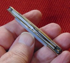 VINTAGE BLACK BROS. HUMPBACK WHITTLER GENUINE PEARL VINTAGE BLACK BROS. HUMPBACK WHITTLER GENUINE PEARL