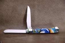 Case XX™ Genuine Sapphire Corelon Trapper Pocket Knife 9254SG