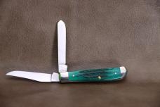 W.R. Case Mini Trapper 48948 – Jade Bone Kinfolk Jig 6207SS W.R. Case Mini Trapper 48948 – Jade Bone Kinfolk Jig 6207SS