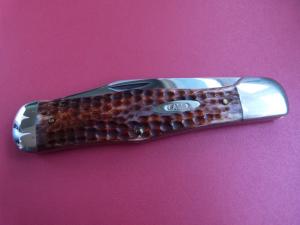 Case XX C61050SAB Folding Hunter Pocketknife 1940-1965 Bone