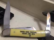 Case 3318 7dot medium stockman Swiss Wine Vevay Indiana