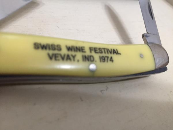Case 3318 7dot medium stockman Swiss Wine Vevay Indiana
