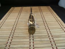 SCHRADE UNCLE HENRY 153UH GOLDEN SPIKE 1980'S HIGH CARBON STEEL USA KNIFE, SHEATH, STONE, BOX, PAPER