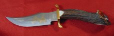 MIB ALCAS NY The American Frontiersman - Remington Series "The Longhunter " Collectors Dagger 1970'S