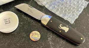 Great Eastern Cutlery Tidioute 363122 Toenail Clipper, Ebony Wood Handle, GEC 36, New 