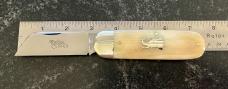 Great Eastern Cutlery Tidioute 363122 Toenail Clipper, India Smooth White Bone Handle, GEC 36, New Great Eastern Cutlery Tidioute 363122 Toenail Clipper, India Smooth White Bone Handle, GEC 36, New