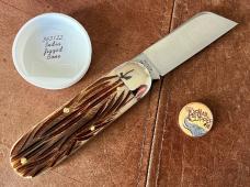 Great Eastern Cutlery Tidioute 363122 Toenail Clipper, India Jigged Bone Handle, GEC 36, New 