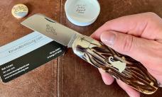 Great Eastern Cutlery Tidioute 363122 Toenail Clipper, India Jigged Bone Handle, GEC 36, New 