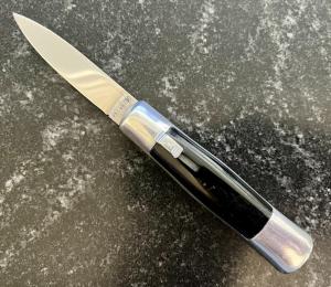Rare Vintage Out The Front (OTF) Switchblade, Made In Spain, Patent # and INOX Mark 
