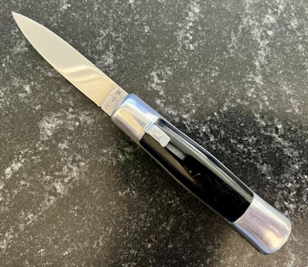 Rare Vintage Out The Front (OTF) Switchblade, Made In Spain, Patent # and INOX Mark 