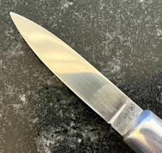 Rare Vintage Out The Front (OTF) Switchblade, Made In Spain, Patent # and INOX Mark Rare Vintage Out The Front (OTF) Switchblade, Made In Spain, Patent # and INOX Mark