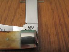 Case XX 1977 Blue Scroll Stag Trapper Pattern # 5254 SS Case XX 1977 Blue Scroll Stag Trapper Pattern # 5254 SS