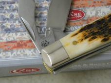 Case XX USA 2018 Amber Bone 6207 Mini Trapper Can Opener Knife NIB Case XX USA 2018 Amber Bone 6207 Mini Trapper Can Opener Knife NIB