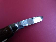 Boker USA Large Stockman's Knife Bone Handles Mint