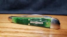 Great Eastern Cutlery 381117 Tractor Green Jigged Bone "38 Special" New in Tube W/Button, Wax Paper. Great Eastern Cutlery 381117 Tractor Green Jigged Bone "38 Special" New in Tube W/Button, Wax Paper.