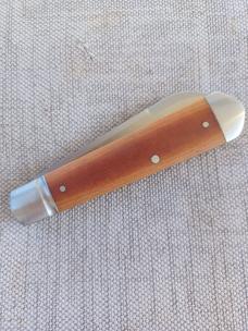 SALE Mitchell Vintage Butterscotch Bullet Head Jack.3.75"..Cpm154..bolsters & caps.coa.pouch.