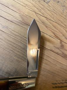 Cripple Creek spearpoint Barlow sawcut Cripple Creek spearpoint Barlow sawcut