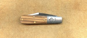 Lick Creek Cutlery 141122 Antique  Wormy Chestnut 