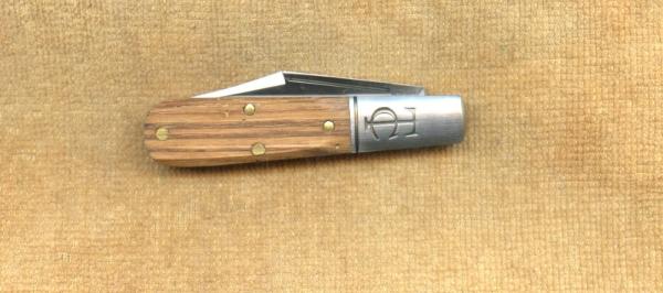 Lick Creek Cutlery 141122 Antique  Wormy Chestnut 