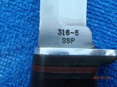 CASE XX USA 316-5 SSP Razor Edge Fixed Blade Knife