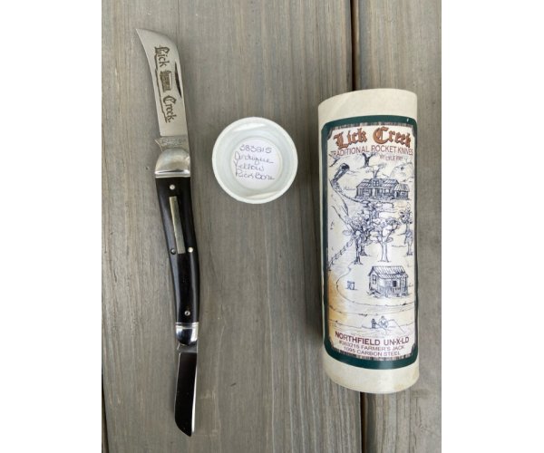 New old stock- Lick Creek Cutlery  GEC 383215 Farmer jack