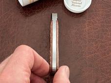 Great Eastern Cutlery GEC 74 Cotton Sampler Natural Textured Micarta 749123